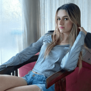 Top Metalizado - Negro