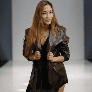 Blazer Vinyl - Marrón